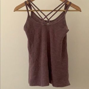 Knit tank top